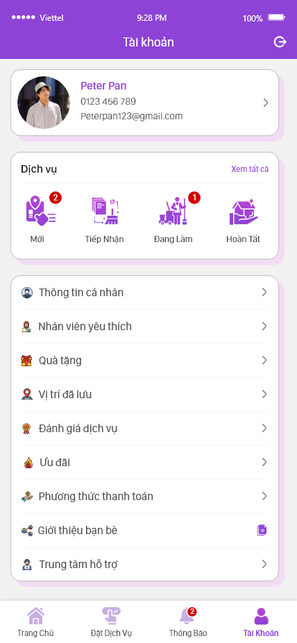Giúp Việc Clear Fast